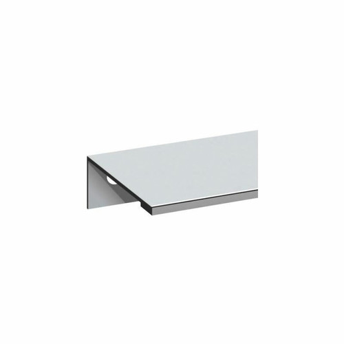Itar - Poignée aluminium sur chant - Décor : Chromé -  :  - Entraxe : 96 mm - Longueur : 168 mm - ITAR Itar - Poignée de porte