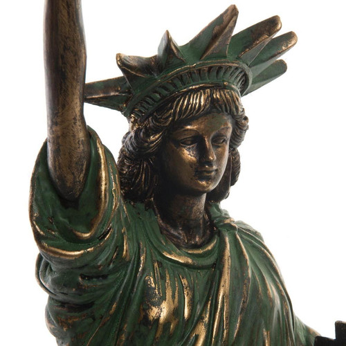 Item Figurine Statue de la Liberté en résine aspect bronze