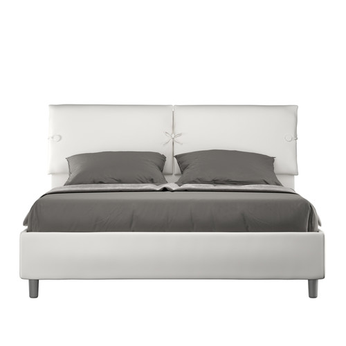 ITYHOME - Lit queen size Sleeper 160x200 avec sommier blanc ITYHOME  - Maison