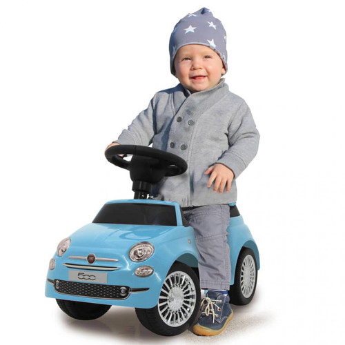 Jamara - Jamara Voiture à pousser Fiat 500 Bleu Jamara  - Véhicule électrique pour enfant