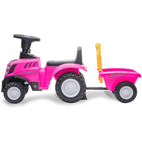 Jeux d'éveil Push-Car New Holland T7 Tracteur pink