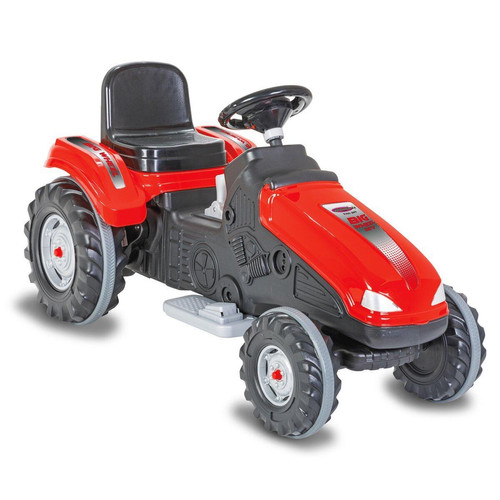 Jamara - Ride-on tracteur Big Wheel 12V rouge Jamara  - Tracteur electrique enfant