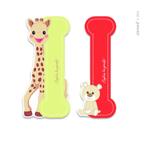 Janod - Lettre de l'alphabet Sophie la girafe I - Janod Janod   - Décoration chambre enfant Janod