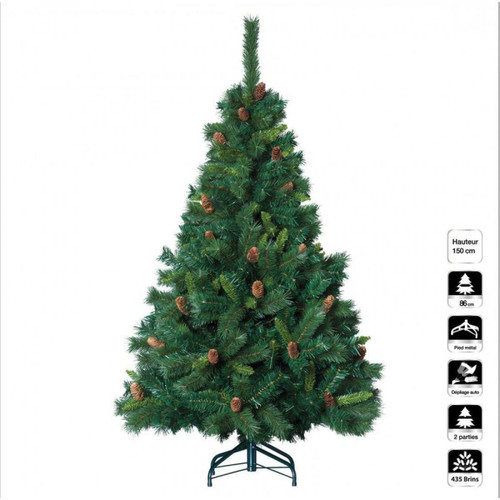Feeric Christmas - Sapin de Noel artificiel Royal Majestic 150 cm - Fééric Christmas Feeric Christmas  - Un sapin de noel en bois