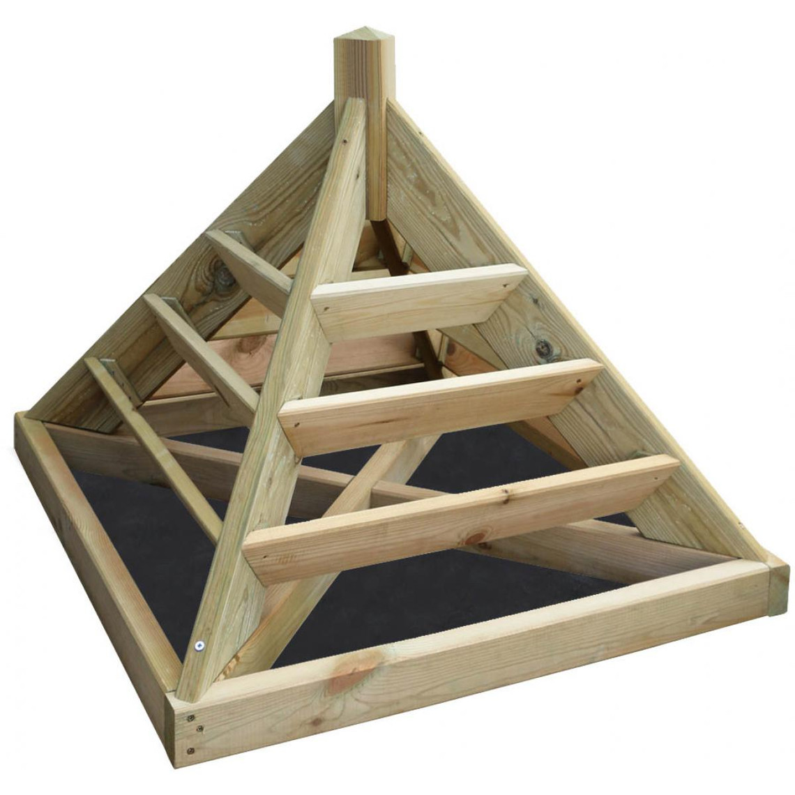 Jardipolys Carré potager Pyramide 80 cm