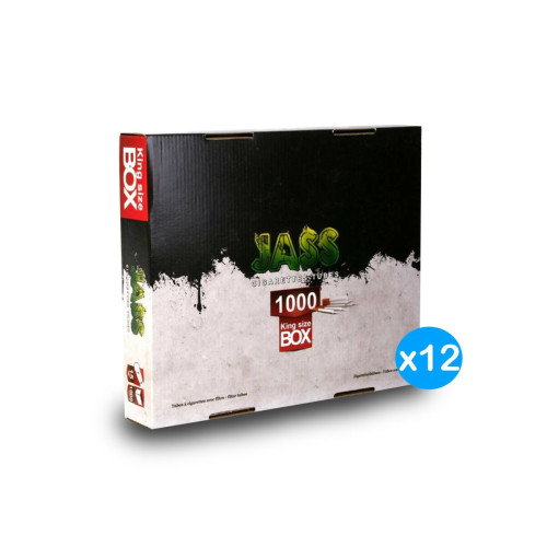Jassz - Lot 12 boites de Tubes à cigarettes jass king size box soit 12000 Jassz  - Idées cadeaux