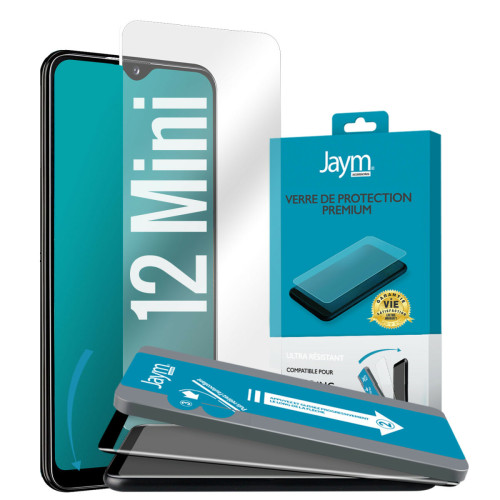 Jaym - JAYM - Verre de Protection Premium pour Apple iPhone 12 Mini - Plat 2.5D - Garanti à Vie Renforcé 9H Ultra Résistant Qualité supérieure Asahi - Applicateur sur Mesure Inclus Jaym  - Protection écran smartphone