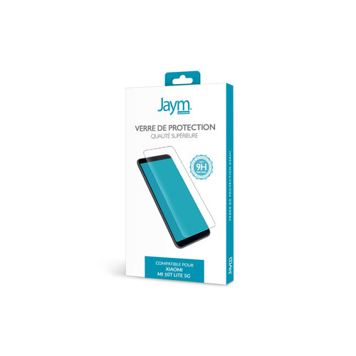 Jaym - JAYM - Verre de Protection Premium pour Xiaomi MI 10T Lite 5G - Plat 2.5D - Renforcé 9H Ultra Résistant - Qualité supérieure Asahi Jaym  - Jaym