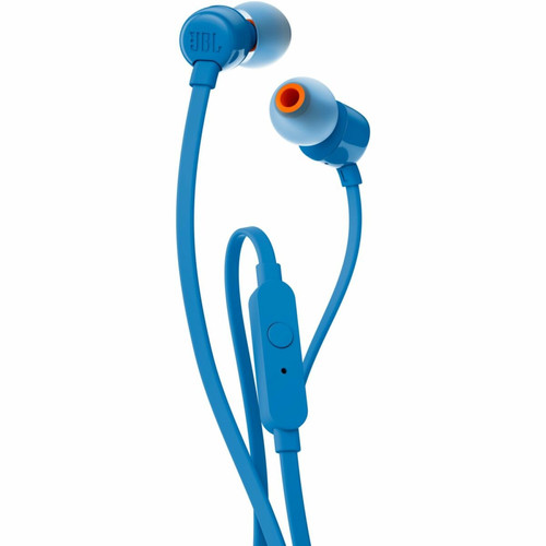 JBL - Casques avec Microphone JBL TUNE T110 JBL  - Ecouteurs intra-auriculaires Sans bluetooth