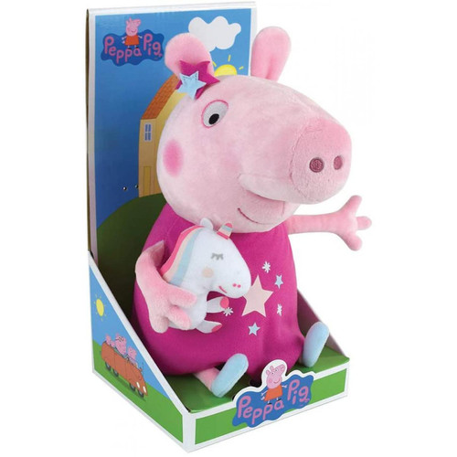 Jemini - Peluche Peppa Pig de 30 cm Jemini  - Peluche peppa pig