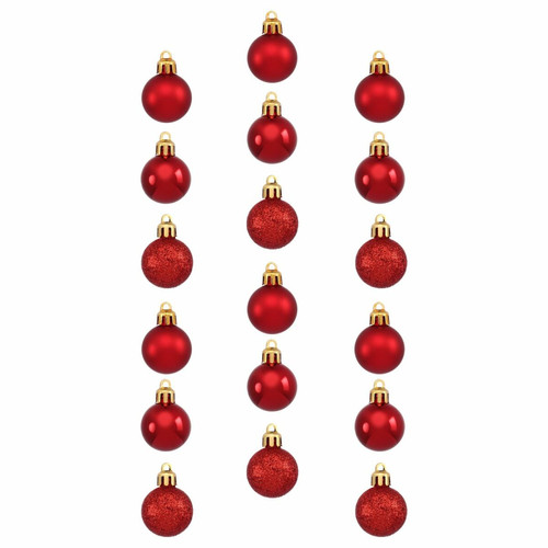 Feeric Lights And Christmas Kit Décoration pour sapin de Noël - 18 Pièces - Rouge