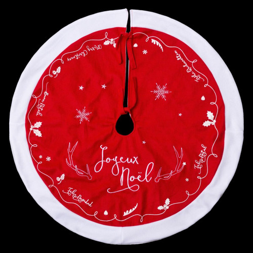 Feeric Lights And Christmas - Tapis pour sapin de Noël Traineau - Feutrine Feeric Lights And Christmas  - Tapis pour sapin