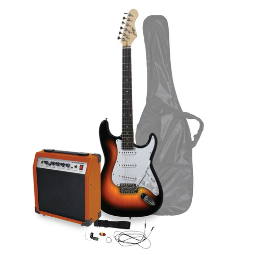 Packs guitares Johnny Brook Kit guitare électrique - Johnny Brook JB406 Finition Sunburst - avec amplificateur 20W