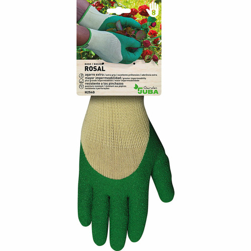 JUBA - Gants de jardinage JUBA Polyester Latex - 9 JUBA  - Protections pieds et mains