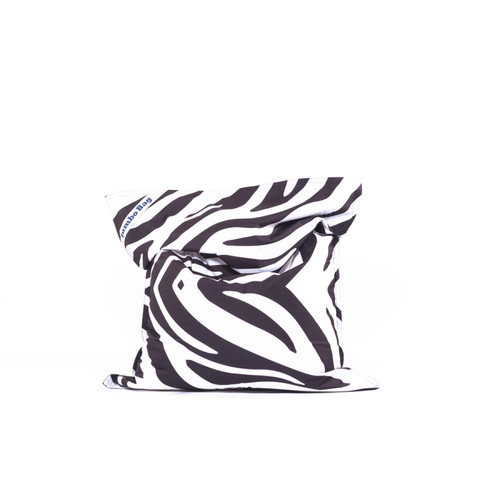 Pouf d'éxterieur Coussin géant 130x170cm printed zebra - 10000-22 - JUMBO BAG