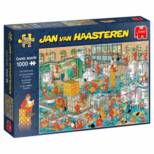 Jumbo - Jumbo-La Brewery Craft (1000 pièces) Jigsaw Puzzle, 20065, Multicolore Jumbo  - Jeux & Jouets