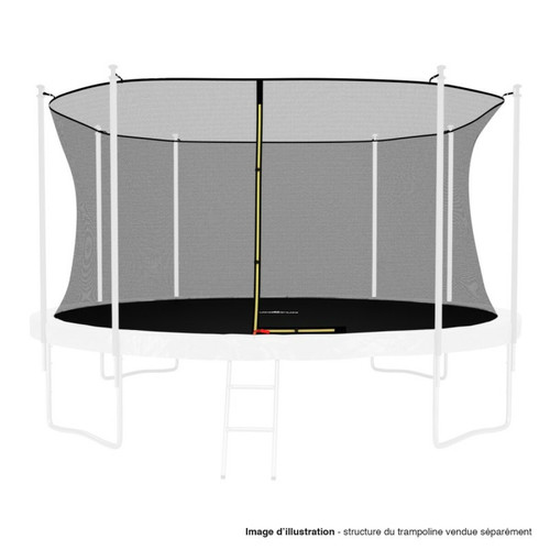 Jump4Fun - Filet intérieur de sécurité pour trampoline : ø 14Ft, 8 Perches Jump4Fun  - Jump4Fun