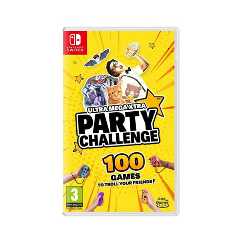 Just For Games - Ultra Mega Xtra Party Challenge Nintendo Switch Just For Games  - Jeux retrogaming