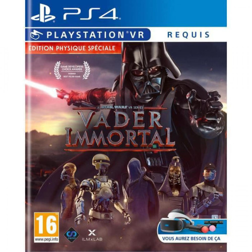 Just For Games - Vader Immortal: A Star Wars VR Series Jeu PS4 - VR Requis Just For Games   - Jeux star wars ps4