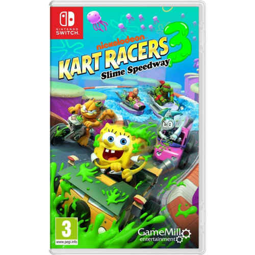 Just For Games - Nickelodeon Kart Racers 3 Slime Speedway Nintendo Switch - Bonnes affaires Wii