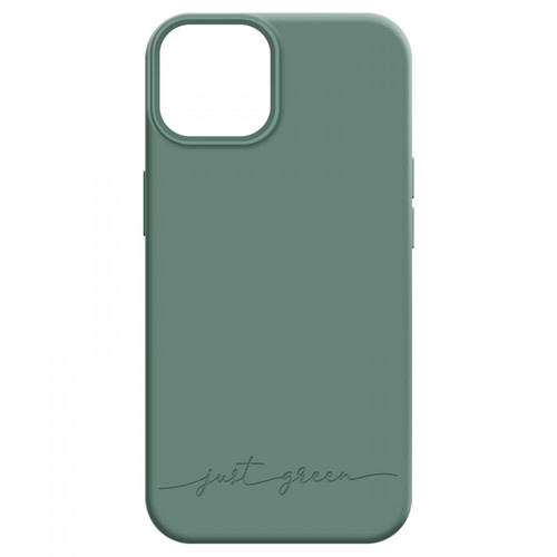 Just Green - Coque iPhone 13 Biodégradable Verte Just Green  - Coque, étui smartphone