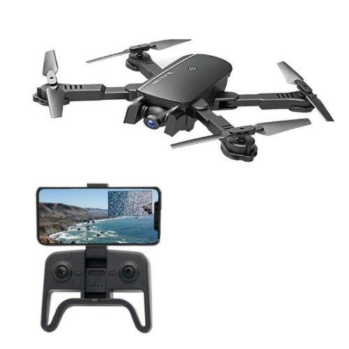Drone connecté Justgreenbox WIFI FPV avec caméra grand angle 4K Drone RC pliable Quadcopter RTF, Three Batteries