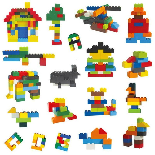Justgreenbox Blocs de construction City Model Figures, Jouets éducatifs pour enfants - 10000036704878-g500pcs