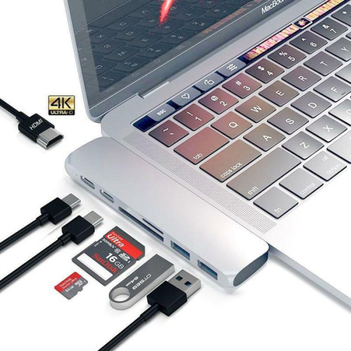 Justgreenbox - Adaptateur Hub USB Type-C 4K Thunderbolt 3.1 vers HDMI pour MacBook Pro/Air, sans câble - Justgreenbox
