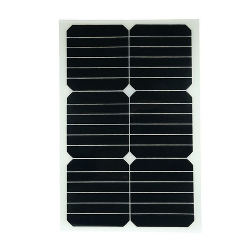 Justgreenbox - Panneau solaire semi-flexible mono 20W 12V avec puce Sunpower pour chargeur de batterie bateaux Cara - 32863371470 Justgreenbox  - Batterie 12v