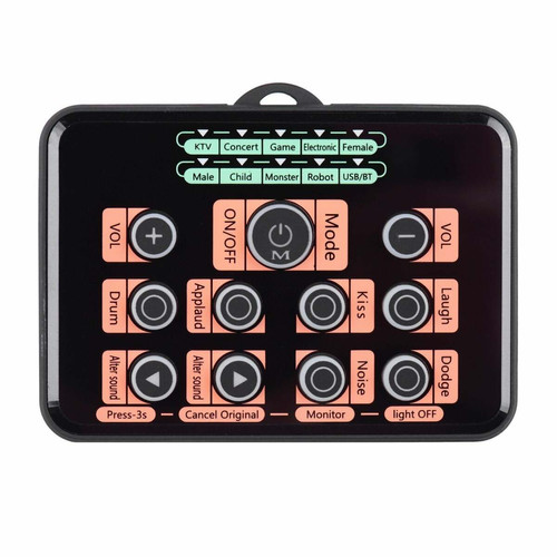 Justgreenbox - Changeur de voix de carte son DSP multifonctionnel - 1005002304918431 Justgreenbox  - Tables de mixage