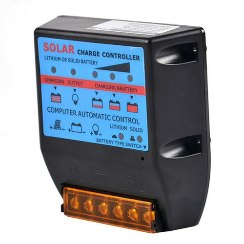 Régulateurs de charge solaire Justgreenbox Charge durable de panneau photovoltaïque de prise et de jeu de contrôleur intelligent d'énergie solaire dédié de lampadaire, 20A