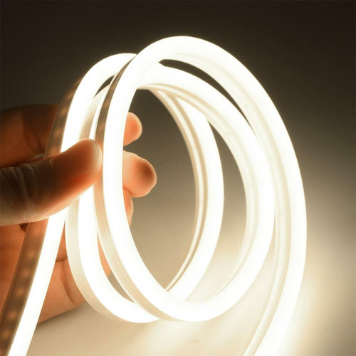 Ampoules LED DIY Christmas Holiday Decoration Flexible LED Strip 6mm Narrow Light, Jaune, 4 M