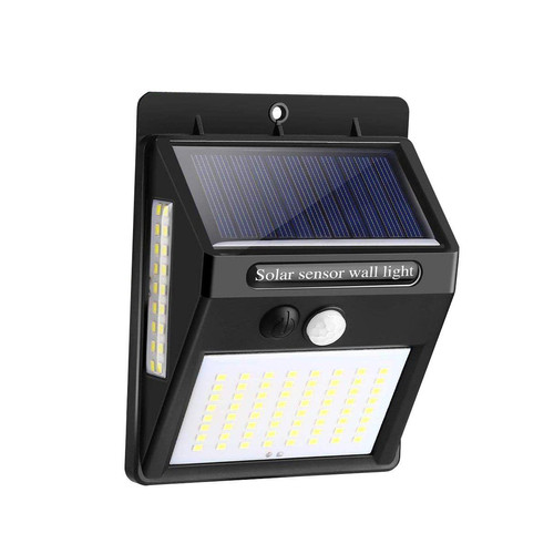 Justgreenbox - 100 LED solaire PIR Motion Sensor Safety Outdoor Garden Applique murale - 1584555 - Eclairage solaire