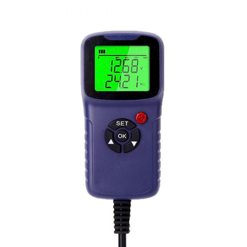 Chargeurs de piles Analyseur de testeur de chargeur de batterie de voiture 12V 2000CCA Test de tension de Circuit de Charge Diagnostic automatique