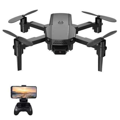 Justgreenbox - Caméra 4K Mini Drone Pliable Quadcopter Jouet d'intérieur avec Fonction Trajectoire Vol Mode Sans Tête 3D Auto Hover, Gris - Drone 4K Drone connecté