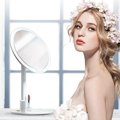 Justgreenbox Lampe de maquillage de vanité professionnelle de miroir de lumière du jour HD Lumières de charge USB - T6112211961583