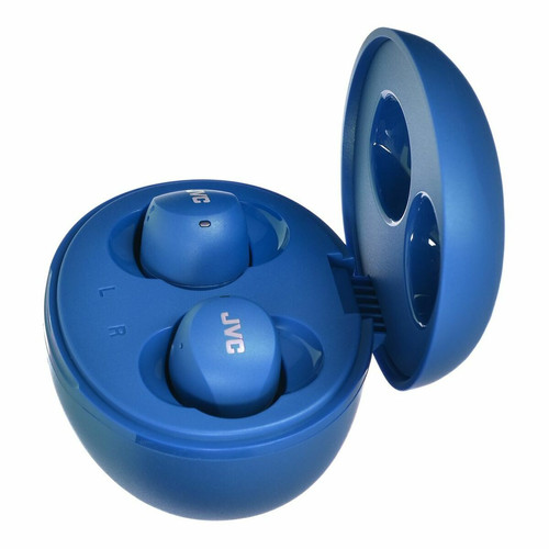 JVC - Écouteurs in Ear Bluetooth JVC HAA-6TAU Bleu JVC  - Ecouteurs intra-auriculaires JVC
