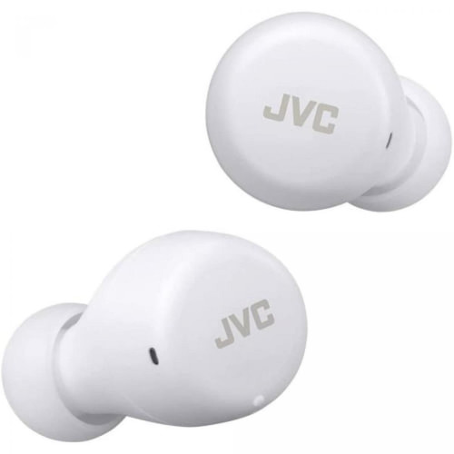 JVC - Gumy Mini Écouteurs Sans Fil Bluetooth Sans Câble Intra Auriculaire Léger IPX4 Blanc - Casque audio Reconditionné