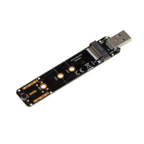 Kalea-Informatique - Adaptateur clé boitier USB 3.0 Pour tous types de SSD M.2 NGFF : M2 type PCIe NVMe ET M2 type SATA - Kalea-Informatique