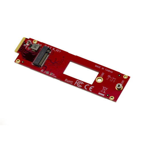 Kalea-Informatique - Adaptateur pour SSD M.2 NVMe M Key vers port NVMe EDSFF E1.S Gen 4 - Carte Contrôleur USB Pci express 3.0