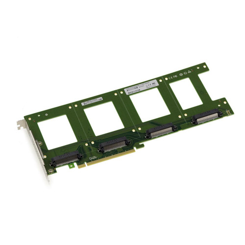 Kalea-Informatique - Carte PCIe 16x PCIe 3.0 pour 4 SSD PCIe NVMe U.2 U2 68-pin SFF-8639 Kalea-Informatique  - Marchand Zoomici