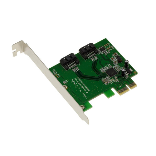 Kalea-Informatique - Carte PCIe 2 PORTS SATA 3 6GB - RAID 0 1 et HYPERDUO -  MARVELL 88SE9130 - Carte Contrôleur Pci express 3.0
