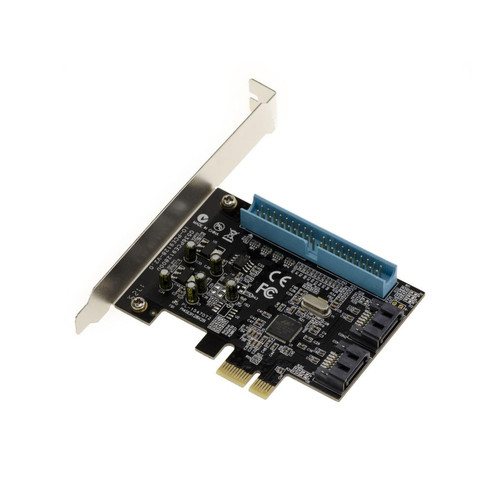 Kalea-Informatique - Carte PCIe IDE et SATA PCI EXPRESS 1x - 2 ports SATA 6G + 1 PORT IDE AT133 - Chipset MARVELL 88SE9120 - Carte Contrôleur Pci express 3.0