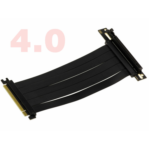 Kalea-Informatique - RISER x16 pour PCIe type 4.0 - Nappe d'extension PCIe 16x 16x - Bande passante 32Gb/s Kalea-Informatique  - Carte Contrôleur USB Pci express 3.0