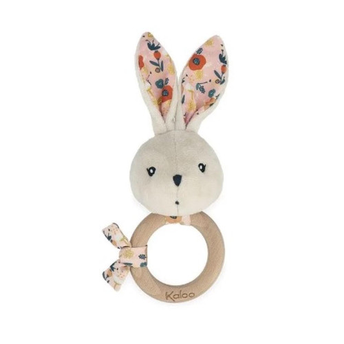 Kaloo - k'doux hochet lapin coquelicot Kaloo  - Marchand Zoomici