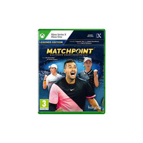 Kalypso -Matchpoint – Tennis Championships Legends Editions Xbox Series X Kalypso  - Jeux Wii