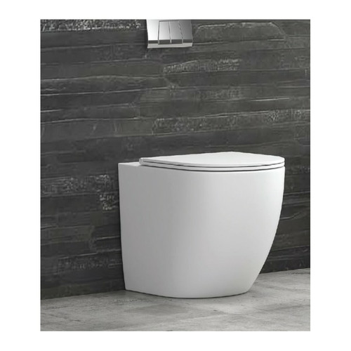 Karag - WC Rimless MILOS 57x36x38 cm à poser avec abattant soft-close Karag  - WC