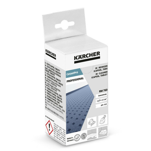 Aspirateur à main Karcher Nettoyant pour moquettes RM 760 CarpetPro en tablettes 16 pastilles KÄRCHER 62958500