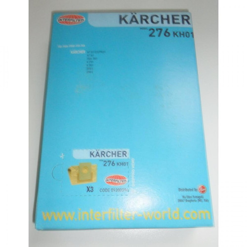 Karcher - Sacs x3 pour aspirateur karcher Karcher  - Sacs aspirateur Karcher