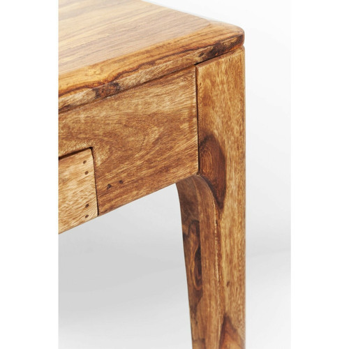 Bureau et table enfant Bureau en bois Brooklyn nature 4 tiroirs 110x70cm Kare Design